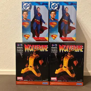 ACT/CUT 프리미엄 피규어 슈퍼맨 울버린 MARVEL