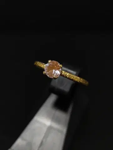 빈티지 사파이어 앤티크풍 반지