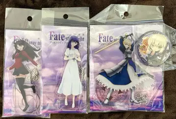 Fate stay night 극장판 아크릴 마스코트 세이버 벚꽃 린