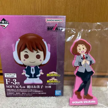 히로아카 제일복권 F-3 우라라카 오챠코 피규어 I상 러버 스탠드