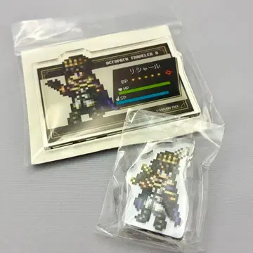 옥토패스 트래블러 리샤르 미니 아크릴 블록 & 아크릴 플레이트 배지