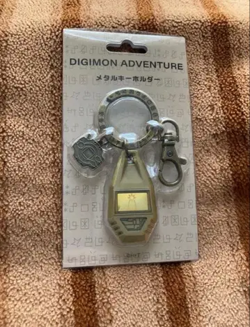 디지몬 문장 메탈 키링 희망의 문장