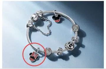 판도라 PANDORA 디즈니 미니 마우스 아이콘 댕글 참