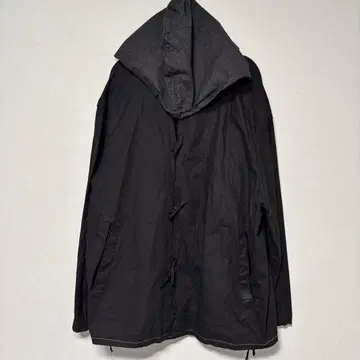 스노우 카모 후드티 블랙 염색 후가공 후드 이탈리아군 후염색