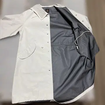 JELADO 코트 화이트 M 방수 아메카지 봄/가을 남성용