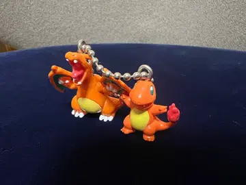 리자몽 파이리 90년대 초반 3D 피규어 키링 레어 닌텐도