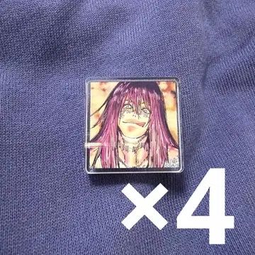 주술회전 주술회전전 아크릴 타일 마히토