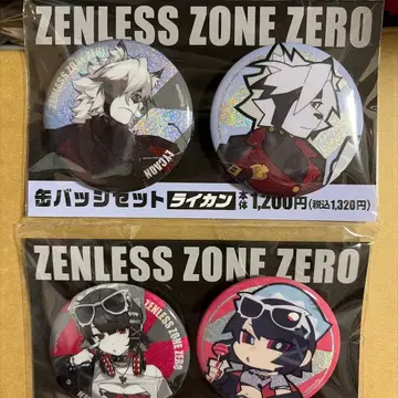 젠레스 존 제로 훼미리마트 캔뱃지 세트 젠제로