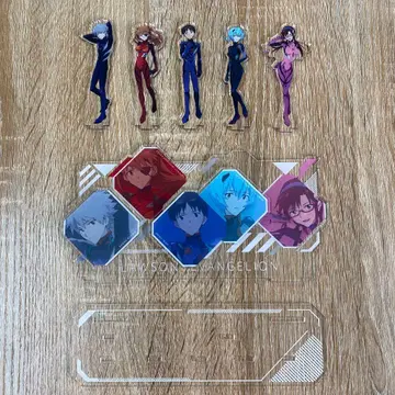 에반게리온 로손 100명 한정 아크릴 스탠드 LAWSON 레어