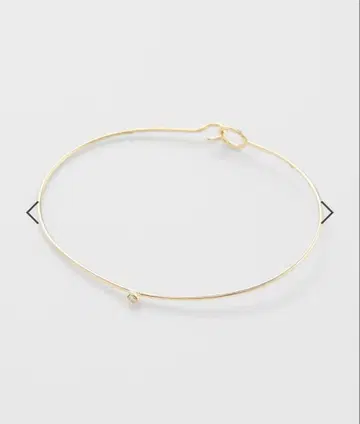 아가트 (agate) 10K 다이아몬드 팔찌 뱅글