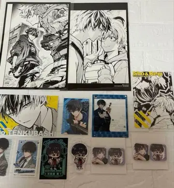 도쿄 에이리언즈 텐쿠바시 쇼 캔뱃지 엽서 스티커 와소 차이나