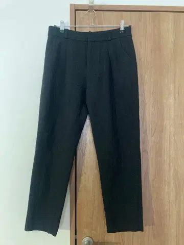 evam eva 울 턱 팬츠