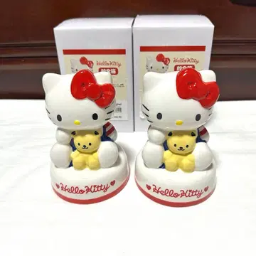 산리오 헬로키티 도자기 저금통 오브제 미사용품 묶음 판매