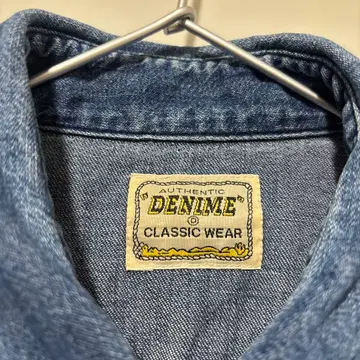 DENIME 웨스턴 셔츠 긴팔 셔츠