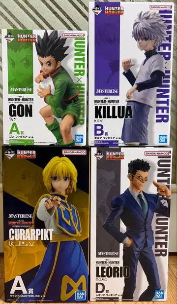 헌터헌터 제일복권 피규어 묶음 판매