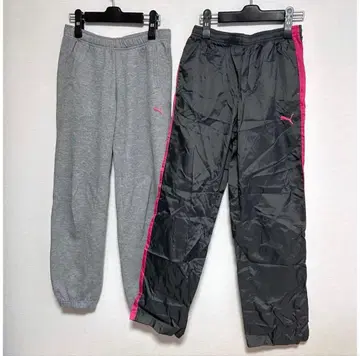 PUMA 푸마 윈드 브레이커 & 맨투맨 하의 세트 M