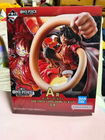 원피스 카드 게임 제일복권 A상 미사용 새상품 루피 피규어