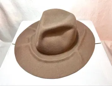 새상품 BACKLASH 주름 가공 울 햇 / 백래쉬 모자 가죽 헌팅 캡