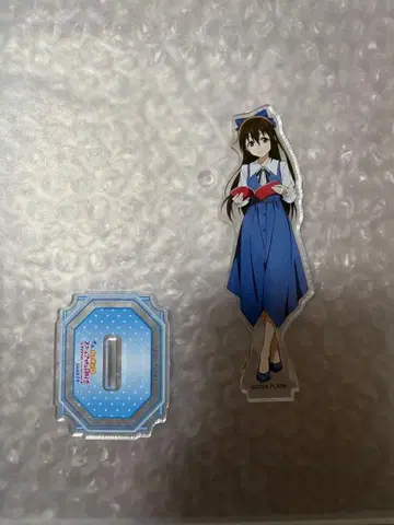 벚꽃 언덕 물방울 아크릴 스탠드 영화 촬영