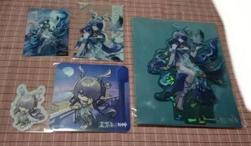 원신 라우마 아크릴 스탠드 아크스타 코스터 카드 특전