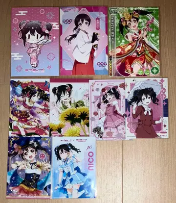 러브 라이브 브로마이드 엽서 야자와 니코 무도회 팝업 스토어