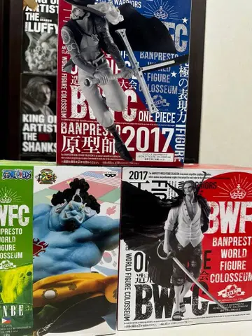 새상품 미개봉품 BWFC 피규어 세트 징베 샹크스 미호크