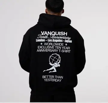 vanquish fitness 오버 사이즈 후드티