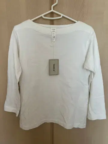 YAECA STOCK 야에카 보트넥 7부 소매 티셔츠 M