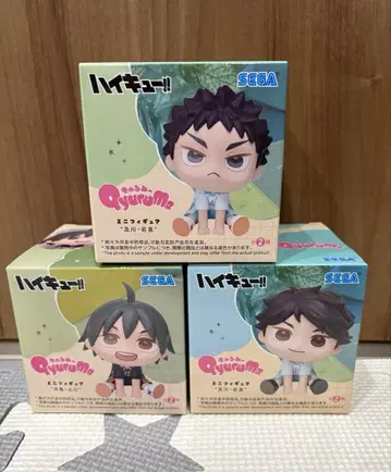 하이큐 큐룽하게 쳐다보는 포즈 미니 피규어 오이카와 이와이즈미 츠키시마
