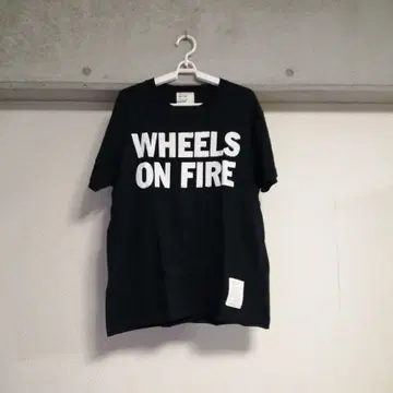 00s RAW FUDGE 로우퍼지 WHEELS ON FIRE 티셔츠