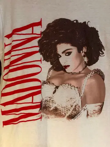 마돈나 티셔츠 1985년