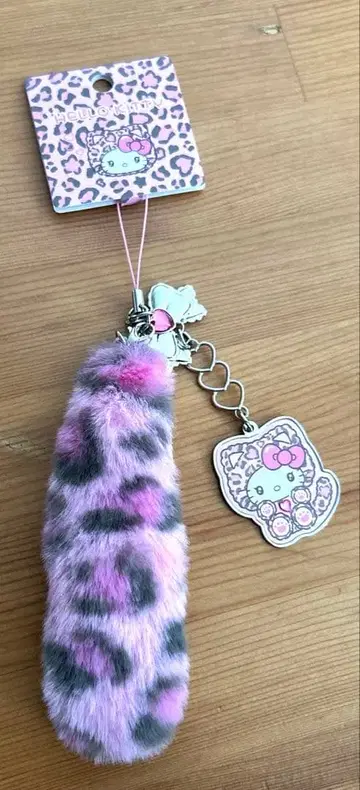 미사용 새상품 챠미 키티 갸루 고양이 꼬리 참