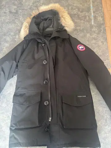 Canada Goose 다운 자켓 블랙 요크톤