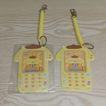 산리오 폴더폰형 카드 케이스 폼폼푸딩