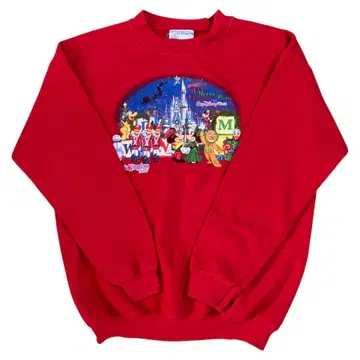 [초레어/USA제] WDW 2007년 크리스마스 한정판 맨투맨 디즈니