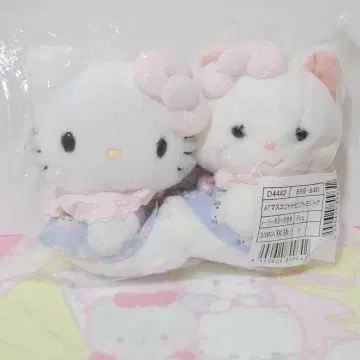 산리오 x 요시토쿠 콜라보 키티 레트로 봉제 인형 컬렉션 마스코트