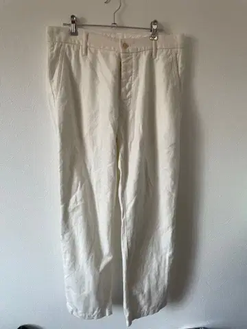 nest robe confect 화이트 린넨 혼방 코튼 팬츠 4