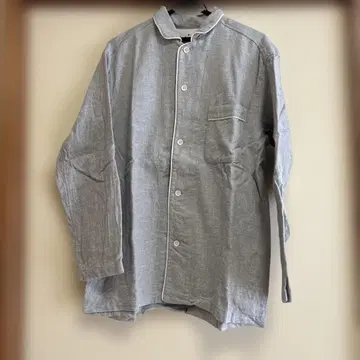 무인양품 플란넬 그레이 긴팔 파자마 M 사이즈