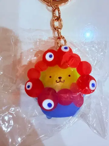 EXPO 2025 미야쿠미야쿠 산리오 폼폼푸린 변신 입체 키링