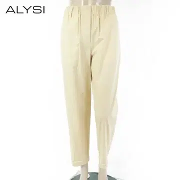 새상품 ALYSI 캐주얼 팬츠 42 EPT1157 L 사이즈 이태리제