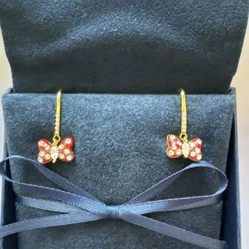 디즈니 귀걸이 미니 유리 구두