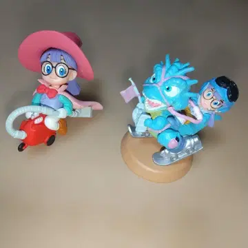 Dr. 슬럼프 아라레짱 피규어 2점