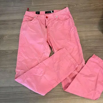 Kiton (키튼) 코튼 팬츠 핑크 34