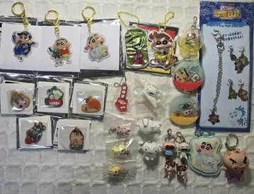 짱구는 못말려(크레용 신짱) 키링 스트랩 참 묶음 판매