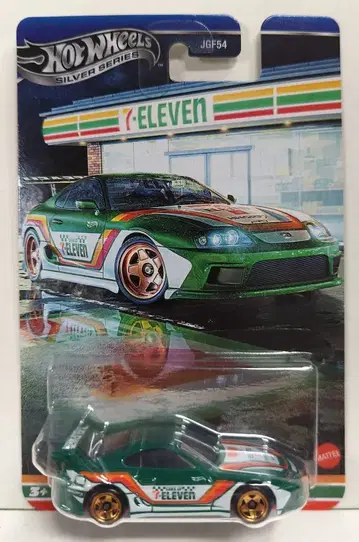 MATTLE HOTWHEELS 실버 시리즈 토요타 수프라 JGF54