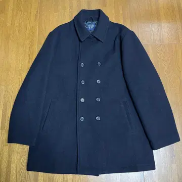 GAP 네이비 더블 브레스트 피코트 XL