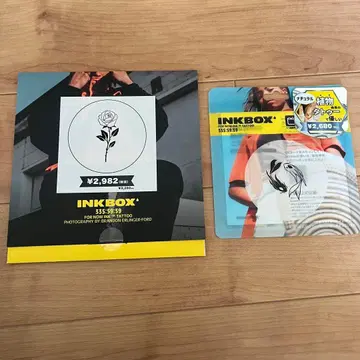 INKBOX 타투 씰 tattoo 2장 세트