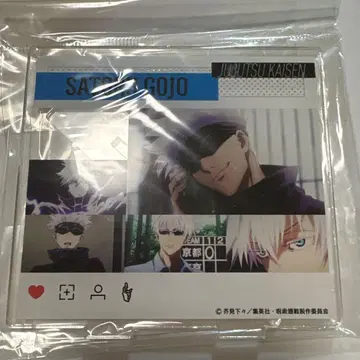 주술회전 고죠 사진 컬렉션 아크릴 스탠드