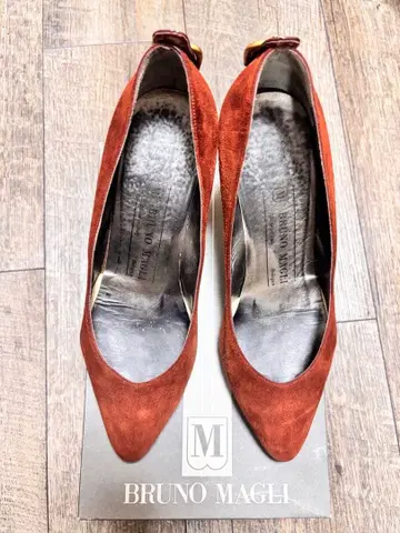 BRUNO MAGLI 브라운 하이힐 35 블루노마리