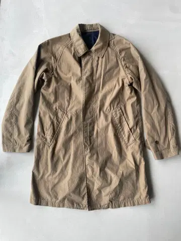 BEAMS PLUS 빔즈플러스 스텐카라 코트 올리브 베이지 레인보우